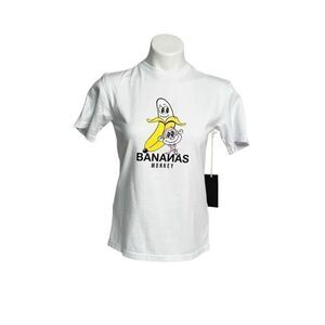 Bananas Monkey NWT white graphic Homies t-shirt size S